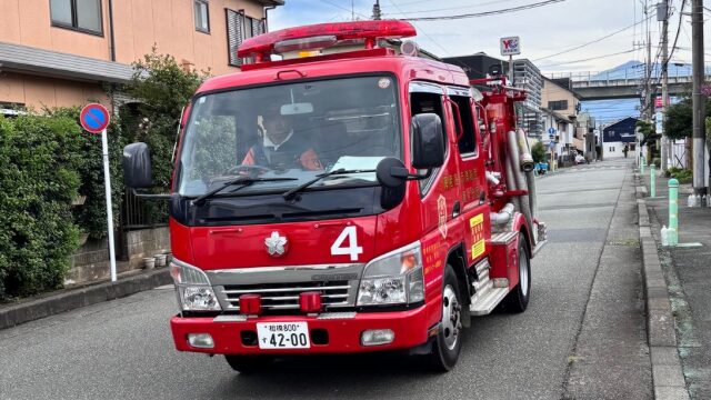 消火栓点検実施